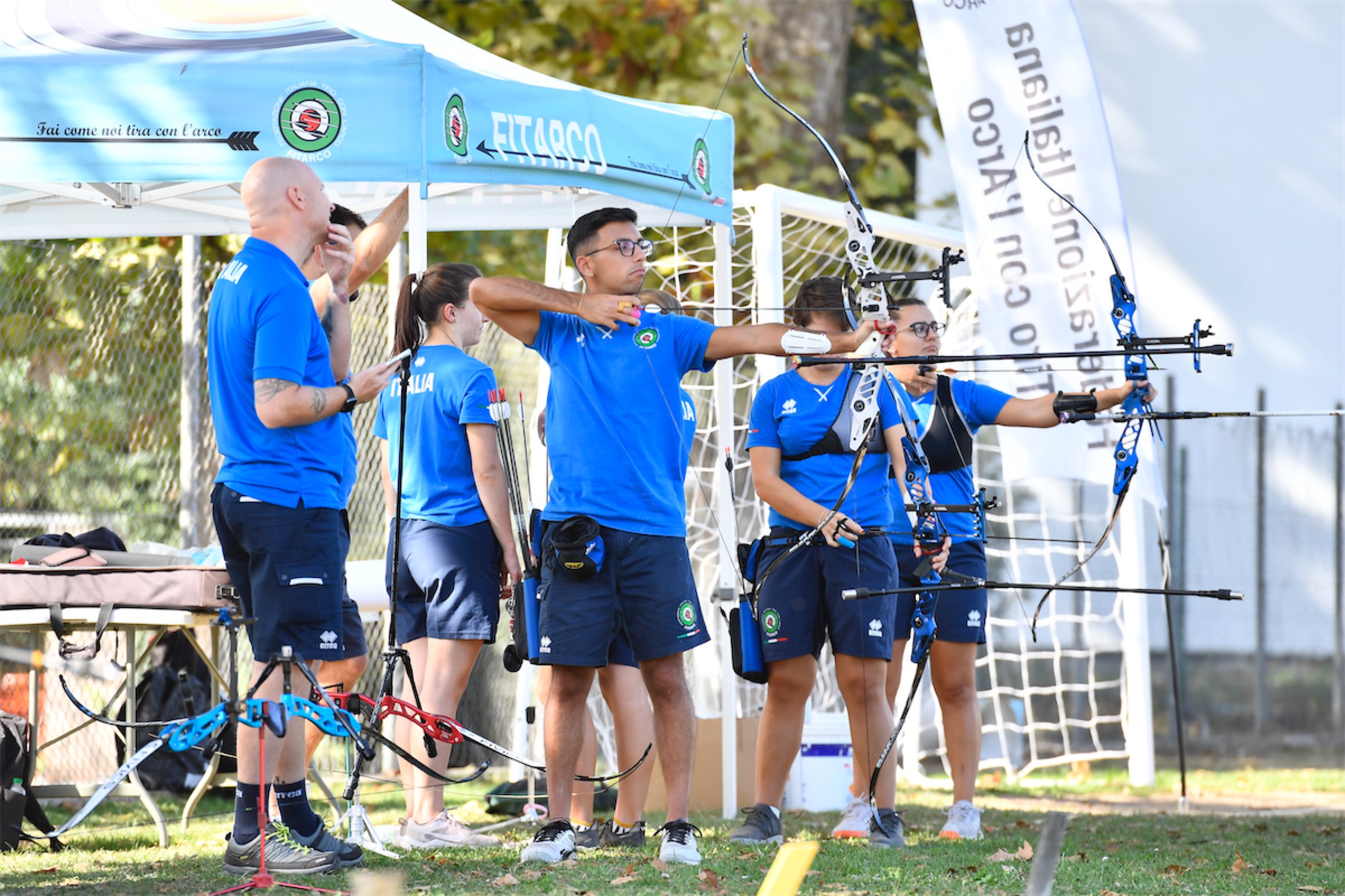 Gli azzurri dell'Olimpico in raduno a Cantalupa