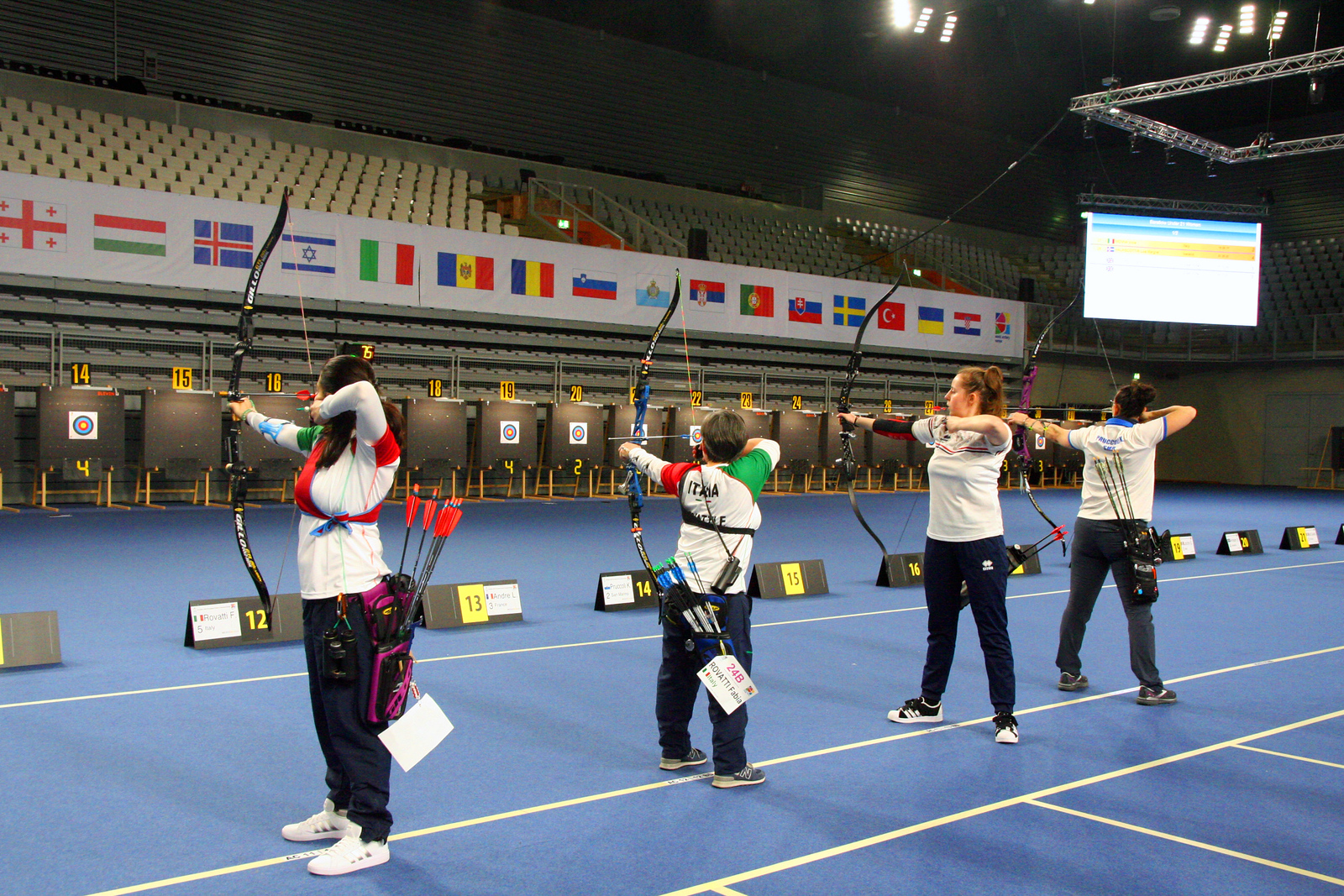 Europei Indoor: nove medaglie a squadre azzurre