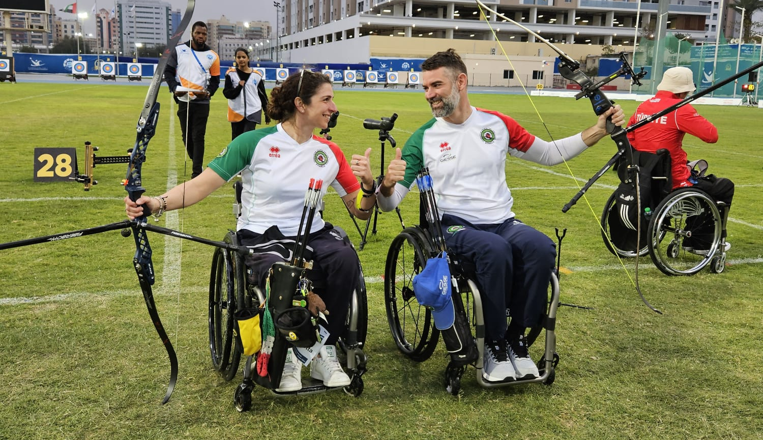 Fazza Para-Archery Tournament, doppia finale per l'oro per i mixed team