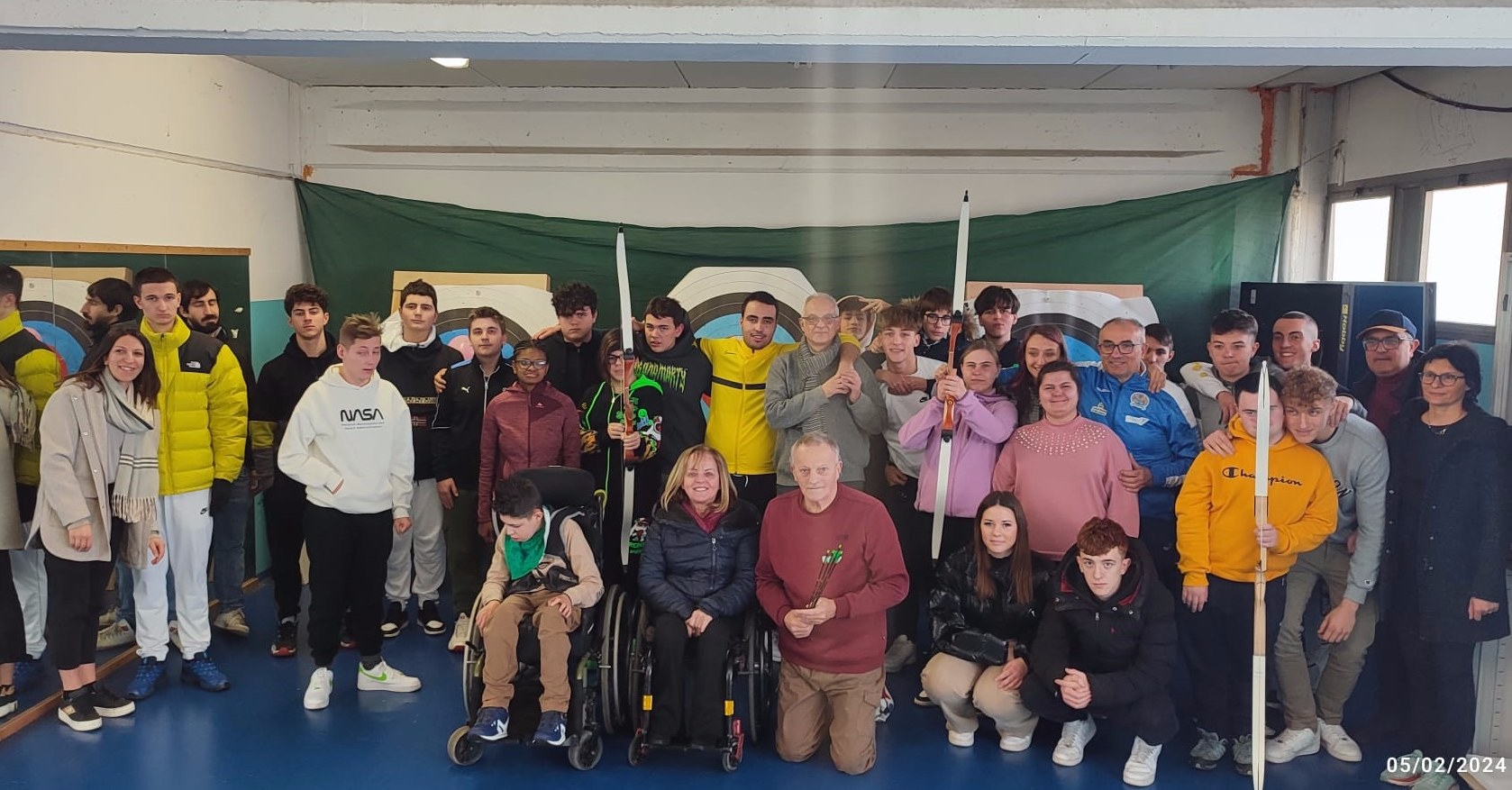 La Polisportiva Disabili Valcamonica porta l'arco nelle scuole