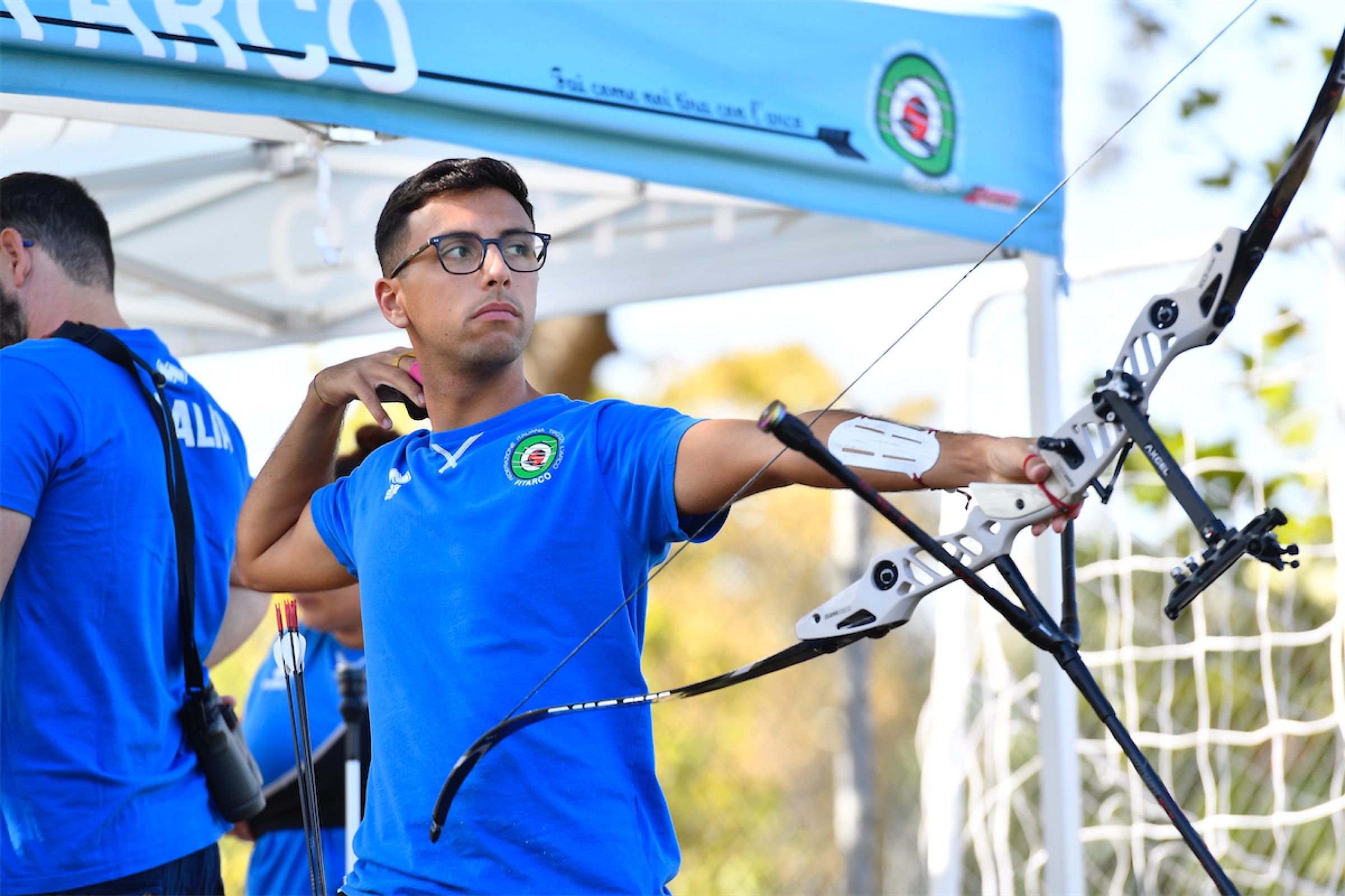 Sei azzurri in raduno nella sede della Beiter