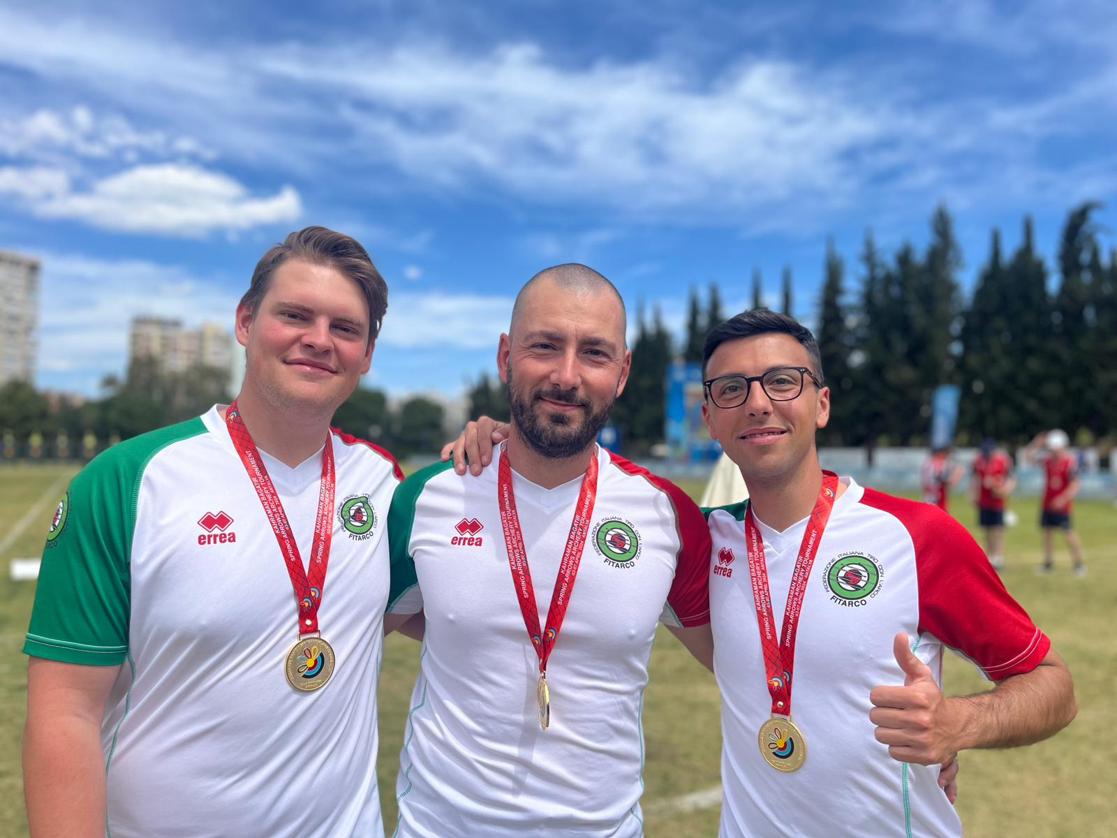  Spring Arrows: quattro medaglie per gli azzurri