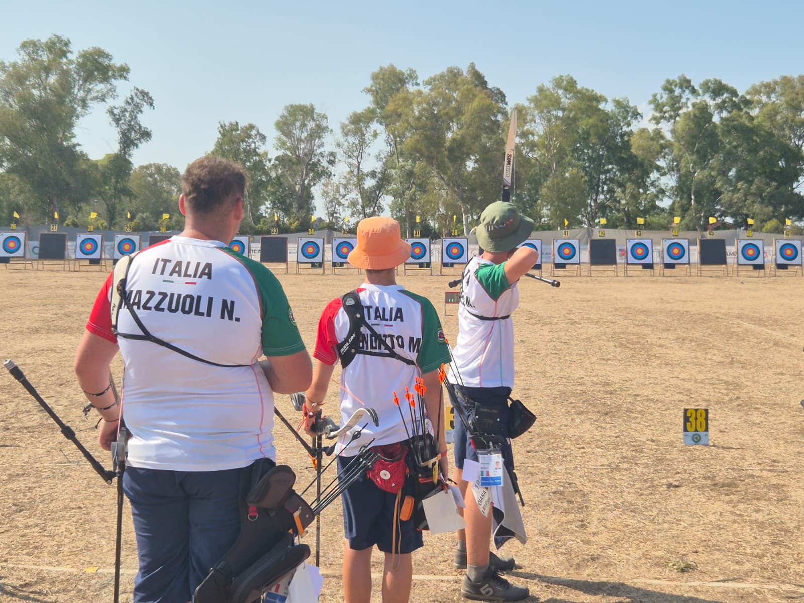 squadra allievi ricurvo maschile