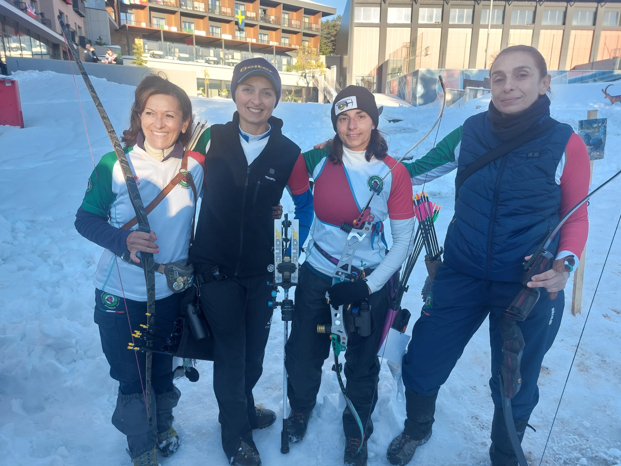 Europei 3D: tre ori e un argento per l'Italia con squadre e mixed team