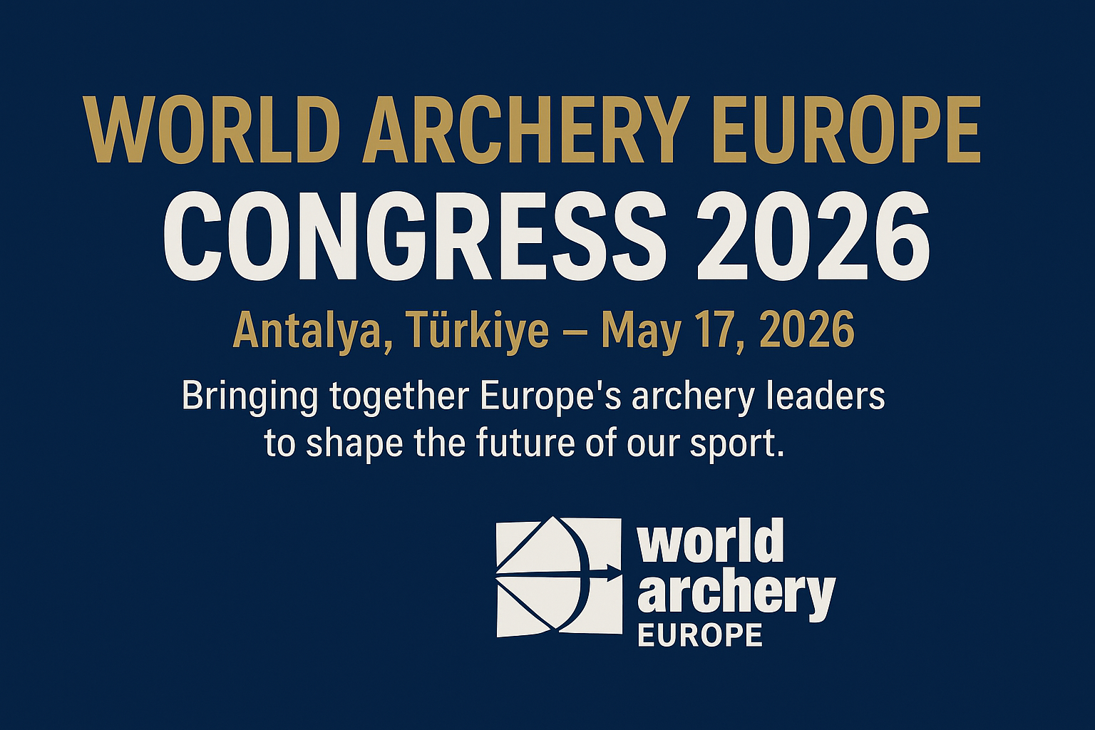 Congresso World Archery Europe